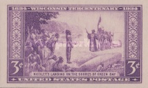 [The 300th Anniversary of the Arrival of French Explorer Jean Nicolet at Green Bay, Wisconsin, type IY1]