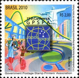 [The 13th Anniversary of the Conference of the Association of Government Printers Stamp Postcards, type EHL]