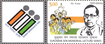 [First Chief Election Commissioner of India, Sukumar Sen, 1898-1961 - Personalized Vignette, type EUF]