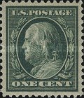 [Benjamin Franklin & George Washington - Greyish Blue Paper, type DV3]