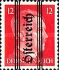 [Adolf Hitler,1889-1945 - Graz Overprint On German Empire Stamps, type HZ]
