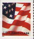 [U.S. Flag - First-Class Booklet Stamps for Domestic Use (37 cents), type ECT3]