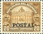 [Postal Tax Stamp of 1920 Overprinted "POSTAL", type GA]