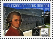 [The 250th Anniversary of the Birth of Wolfgan Amadeus Mozart, 1756-1791, type DEH]