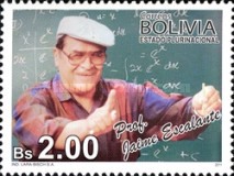 [The 80th Anniversary of the Birth of Professor Jaime Escalante, 1930-2010, type BOB]