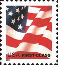 [U.S. Flag - First-Class for Domestic Use (37 cents), type ECT]