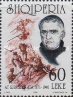 [The 125th Anniversary of the Birth of Gjergi Fishta, type BUN]