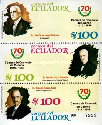 [The 70th Anniversary of Cuenca Chamber of Commerce, type ]