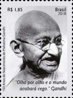 [The 150th Anniversary (2019) of the Birth of Mahatma Gandhi, 1869-1948, type FHC]