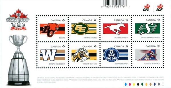 [Canadian Football - The 100th Anniversary of the Grey Cup, type ]