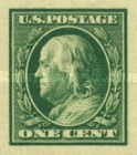 [Benjamin Franklin & George Washington - Imperforated, type DV6]
