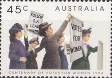 [The 100th Anniversary of Votes for Women, type AVA]