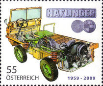 [The 50th Anniversary of the Steyr Puch Haflinger, type CRI]