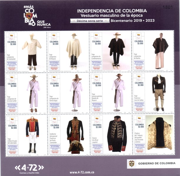 [Men's Clothing from the 16th Century - The 200th Anniversary of Independence, type ]