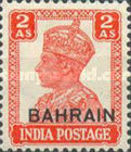 [Postage Stamps of India Overprinted "BAHRAIN", type D6]