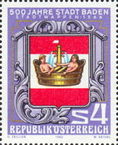 [The 500th Anniversary of the City of Baden, type ASB]