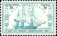 [The 150th Anniversary of U.S. Frigate "Constitution", type PP]