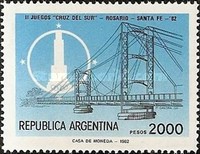 [The Second "Southern Cross" Games - Rosario & Santa Fe, type AXO]