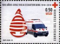 [The 100th Anniversary of Ecuadorian Red Cross, type DPD]