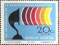 [The 50th Anniversary of the Argentine Radio Broadcasting, type ACK]
