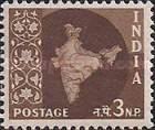 [Map of India, type DJ2]