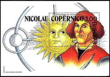 [The 500th Anniversary of the Birth of Nicholas Copernicus, Astronomer, 1473-1543, type ]
