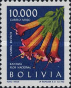 [Airmail - Flowers, type LA]