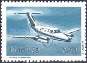 [The 10th Anniversary of the Brazilian Aeronautical Industry, type BLX]