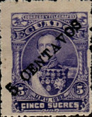 [Issue of 1892 Surcharged, type R7]