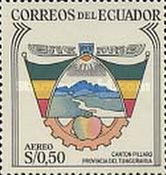 [Airmail - Cantonal Arms of Province of Tungurahua, type AMB]