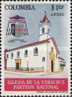 [Airmail - National Pantheon, Veracruz Church, type ADK]