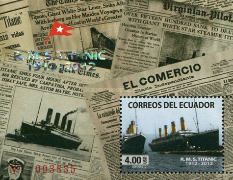 [The 100th Anniversary of the Titanic Disaster, type ]