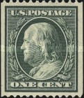 [Benjamin Franklin & George Washington - Coil Stamps, type DV7]