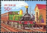 [The 150th Anniversary of Railways in Australia, type CHA]