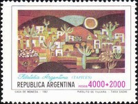 ["Argentine Philately" - Tapestries, type AXA]