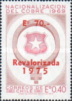 [Overprinted "Revalorizada 1975" and Surcharged, type VM]