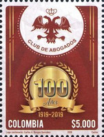 [The 100th Anniversary of the Lawyers Club of Colombia, type DEH]