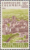 [Airmail - The 50th Anniversary of Valle del Cauca, type ABL]