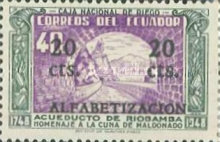 [Literary Campaign - Overprinted "ALFABETIZACION", type YW]