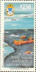 [The 50th Anniversary of Arturo Prat Antarctic Naval Base, type BGA]