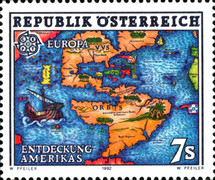 [EUROPA Stamps - The 500th Anniversary of the Discovery of America, type BIS]