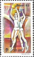 [The 9th Anniversary of the Women's World Basketball Championship, Sao Paulo, type BVR]