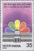 [The 125th Anniversary of Sir J. J. School of Art, Bombay, type AAU]