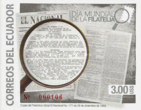 [International Day of Philately, type EDO]