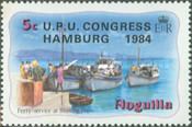 [Number 462, 463 & 474 Overprinted "U.P.U CONGRESS, HAMBURG 1984", type RA1]