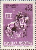 [St. Martin of Tours, patron saint of Buenos Aires, type AAE]