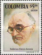 [The 100th Anniversary of the Birth of Dr. Federico Lleras Acosta, 1877-1938, type AOG]