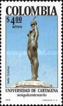 [Airmail - The 150th Anniversary of Cartagena University, type AOQ]