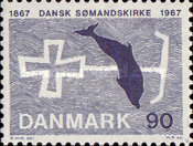 [The 100th Anniversary of the Danish Seamen's Church, type FV]