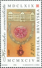 [The 350th Anniversary of the  Croatian Universirty, type FZ]